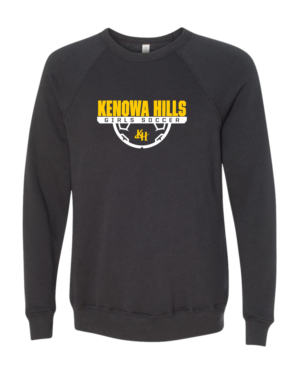 BELLA+CANVAS® Unisex Sponge Fleece Raglan Sweatshirt